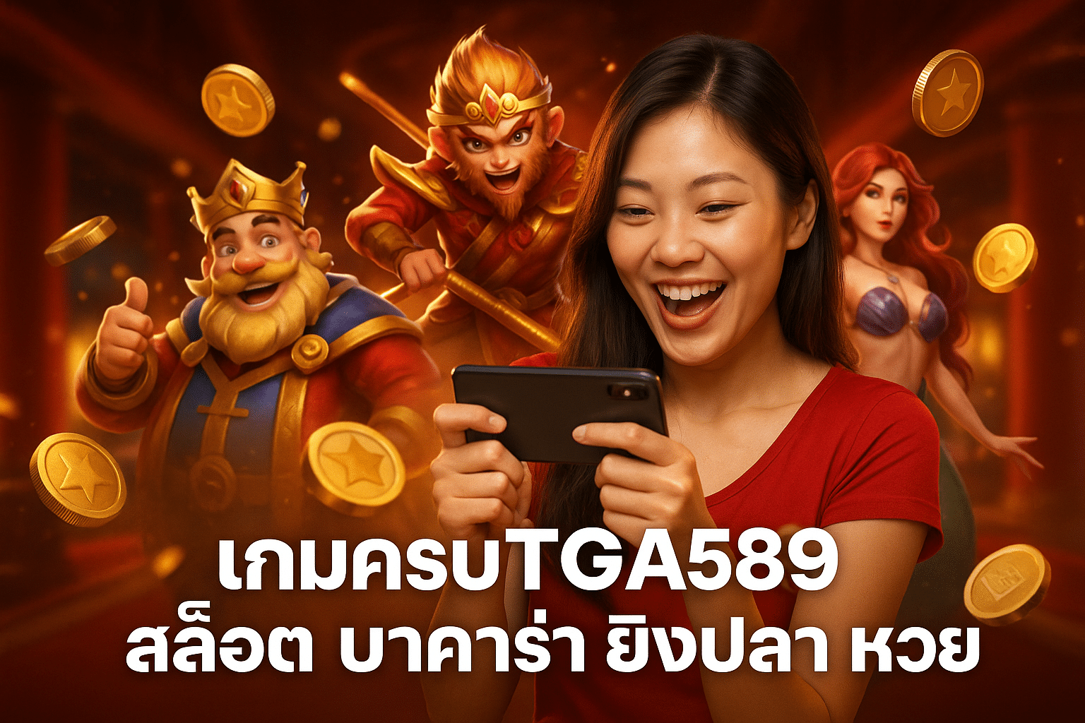 เกมครบ TGA589 สล็อต บาคาร่า ยิงปลา หวย
