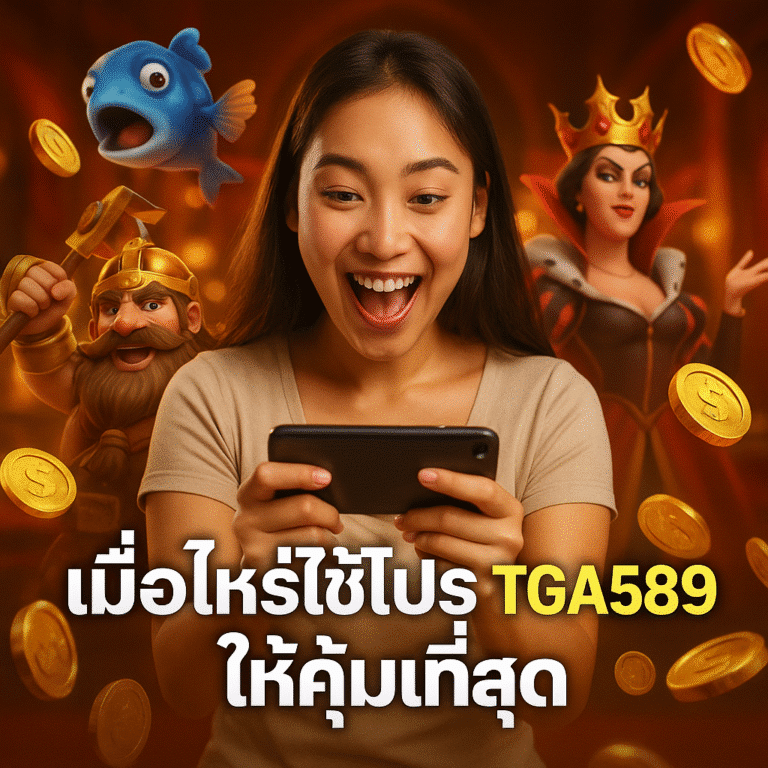 เมื่อไหร่ใช้โปร TGA589 ให้คุ้มที่สุด