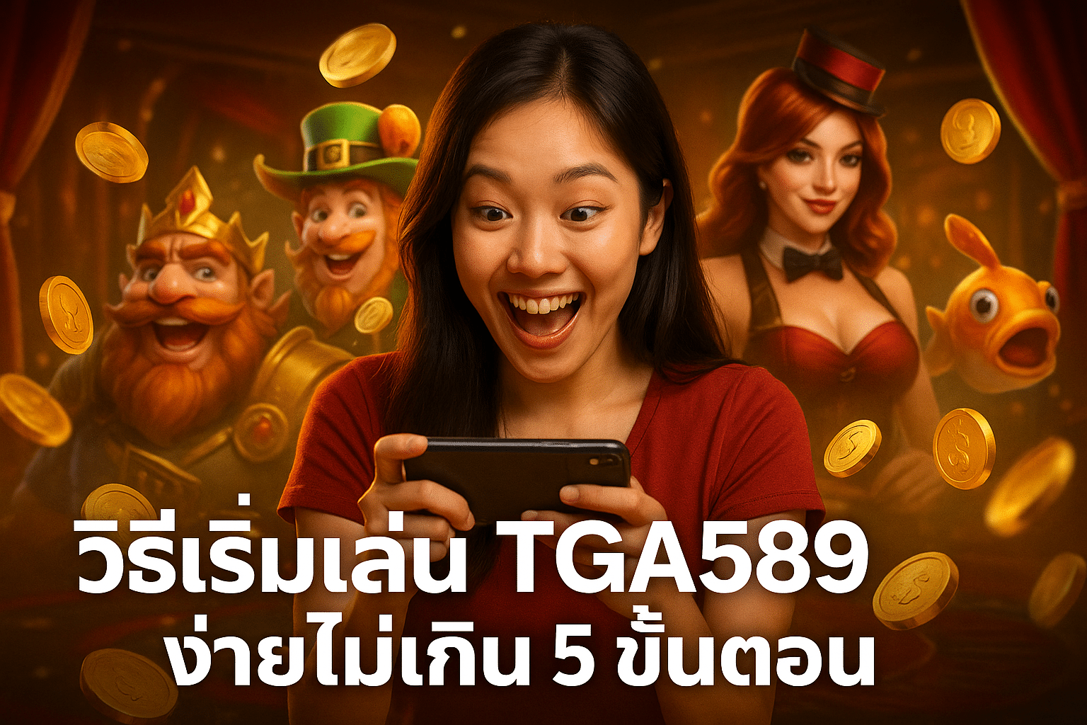 TGA589 ง่ายจริงในไม่กี่ขั้นตอน